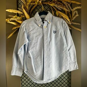 Chaps Light Blue Toddler Boy’s Dress Shirt